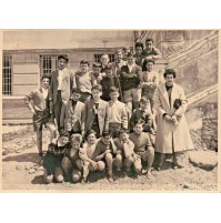 FOTO DEL 1956 - RAGAZZI SCOLARESCA SCUOLA DI IMPERIA ONEGLIA - ALUNNI
