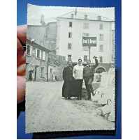 FOTO DEL 1957  -  GRAND ST. BERNARD / GRAN SAN BERNARDO - GRUPPO DI AMICI