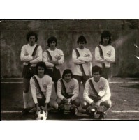 FOTO DEL 1974 - SQUADRA DI CALCIO DELL'ERG - GENOVA - ALLIEVI - 15X 10,5 CM