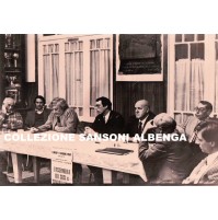 FOTO DEL 1984 - ASSEMBLEA DEI SOCI ALLA CROCE BIANCA DI ALBENGA -  (C8-175)