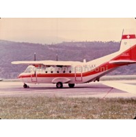 FOTO DI AEROPLANO IN AEROPORTO DI VILLANOVA D'ALBENGA ANNI '70 - C4-2508