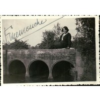 FOTO DI RAGAZZA FRANCESE - 1933 -