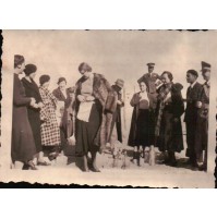 FOTO ITALIANI IN LIBIA ASSAABA 1930ca COLONIE ITALIANE -