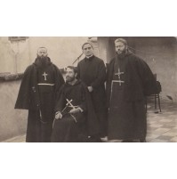 FOTO SU CARTOLINA RICORDO DEI MISSIONARI DI VADO LIGURE SAVONA 11-209