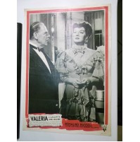 FOTOBUSTA CINEMATOGRAFICA VALERIA L'AMANTE CHE UCCISE RKO ROSALIND RUSSEL 1949