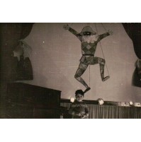 FOTOGRAFIA DEL 1955 - FESTA DI CARNEVALE - CINEMA SMERALDO - 