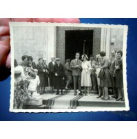 FOTOGRAFIA DEL 1960 - COPPIA DI SPOSI ESCONO DA CHIESA DI S. ANNA - 