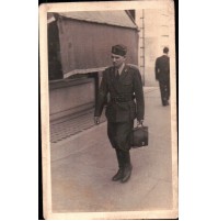 FOTOGRAFIA MILITARE REGIO ESERCITO - CON VALIGETTA BORSA - 1940ca C8-129
