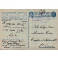 FRANCHIGIA 2° REGGIMENTO ALPINI 1a COMPAGNIA ISTRUZIONE - CUNEO - 1943  C5-595
