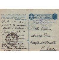 FRANCHIGIA SERGENTE 2° RGT ALPINI COMPAGNIA - CMP PROVVISORIA CUNEO 1943 C5-600