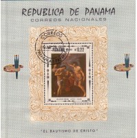 FRANCOBOLLO REPUBBLICA DE PANAMA CORREOS NACIONALES - GUIDO RENI - 1968 20-17