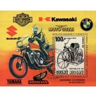 FRANCOBOLLO TEMATICA MOTO MOTOCICLETTE 1985 - 