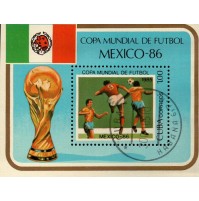 FRANCOBOLLO TEMATICA SPORT - CALCIO -- MEXICO '86 -- FOOTBALL ---