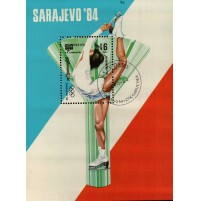FRANCOBOLLO TEMATICA SPORT - SARAJEVO '84 - 