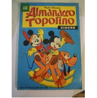 FUMETTO - ALMANACCO TOPOLINO GIUGNO WALT DISNEY 1972 N°186 (L-N2)