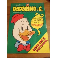 FUMETTO SETTIMANALE PAPERINO & C. N°40 APRILE 1982 NO POSTER IK-5-108