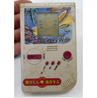 GALAXY WAR GRIGIO LCD RETRO PORTATILE VINTAGE ANNI '90 videogioco BULL BOYS