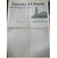 GAZZETTA DEL POPOLO 1935 ARDITI D'ITALIA CORTINA D'AMPEZZO CAMPIONATI SCI I-5-71
