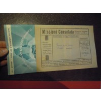 GEN 1938 - MISSIONE CONSOLATA - RIVISTA RELIGIOSA - CON LE GRAZIE RICEVUTE FT-38