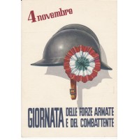 GIORNATA DELLE FORZE ARMATE DEL COMBATTENTE 1961 TIMBRO CARABINIERI TORINO 1-94