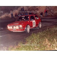 GROSSA FOTO RALLY RALLYE - 19° GIRO DEI MONTI SAVONESI - 1981 - #5