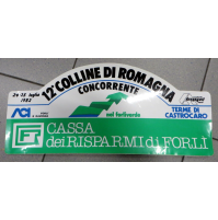 GROSSO ADESIVO 12° COLLINE DI ROMAGNA - CONCORRENTE - 1982 -