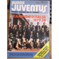 HURRA' JUVENTUS N°6 GIUGNO 1978 CAMPIONI D'ITALIA ( LEGGI IL SOMMARIO ) IK-8-143