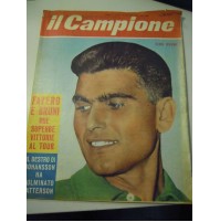 IL CAMPIONE N° 26 1959 - FAVERO E BRUNI JOHANSSON -  CALCIO CICLISMO (LV/1-9)
