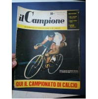 IL CAMPIONE - SETT 1956 - BOX UDINESE ERCOLE BALDINI CICLISMO GUZZI 8 CILINDRI