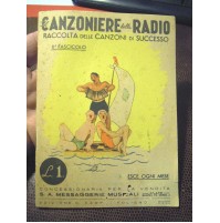 IL CANZONIERE DELLA RADIO 6° FASCICOLO 1940 -   LN4