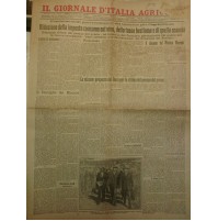 IL GIORNALE D'ITALIA AGRICOLA VIAGGIATA GIUGNO 1931  IK-5-5
