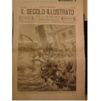 IL SECOLO ILLUSTRATO 1901 SALVATAGGIO DELLA RUSSIE DAVANTI A MARSIGLIA IK-5-42