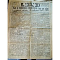 IL SECOLO XIX - DICEMBRE 1911 - BOMBARDAMENTO DI MOKA - TOBRUK - 