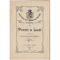 IST. VITTORINO DA FELTRE IN GENOVA PREMI E LODI AGLI ALUNNI ANNO 1910 10BIS-51