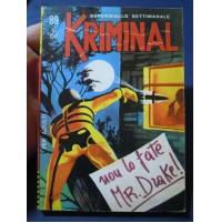 KRIMINAL N.89 - NON LO FATE Mr DRAKE ! - 1967 - CORNO MAGNUS
