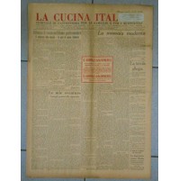 LA CUCINA ITALIANA - 15 APR 1933 - COSMOPOLITISMO GASTRONOMICO - 
