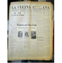 LA CUCINA ITALIANA - 15 LUGLIO 1932 - LA BIBITA NAZIONALE - GASTRONOMIA 