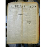 LA CUCINA ITALIANA - 15 MAGGIO 1932 - CRUDIVORISMO E NATURISTA - GASTRONOMIA 