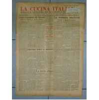 LA CUCINA ITALIANA - 15 MAR 1933 - LA MASSAIA MODERNA - CATTEDRA DI GASTRONOMIA 