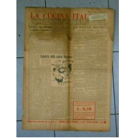 LA CUCINA ITALIANA - 15 OTT 1933 - CELEBRITA' DELLA CUCINA LIVORNESE LIVORNO
