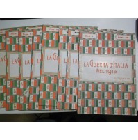 LA GUERRA D'ITALIA NEL 1915 WWI 1924, Fratelli Treves Editori NUMERI 1-2-3-4-5-8