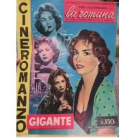 LA ROMANA - CINEROMANZO GIGANTE 1954 - ED. LANTERNA MAGICA - GINA LOLLOBRIGIDA