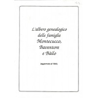 L'ALBERO GENEALOGICO DELLE FAMIGLIE MONTECUCCO BAVENTORE E BAILO AL 1944 12-111B