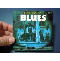 LEGENDS OF BLUES - 5 CD ROBERT JOHNSON B.B. KING MUDDY WATERS RAY CHARLES ECC