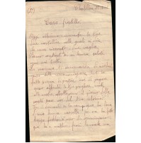 LETTERA DA CHATILLON VALLE D'AOSTA 1917 12-121
