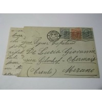 LETTERA X CAP. 1921 PENSION GILMHOF OBERMAIS MERANO TRENTO C4-765