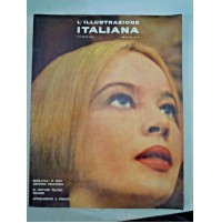 L'ILLUSTRAZIONE ITALIANA OTTOBRE 1961 - MORAVIA - LESLIE CARON - ESODO DAL SUD