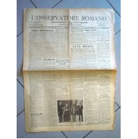 L'OSSERVATORE ROMANO - MARZO 1934 - S.A.R. ARCIDUCA GIUSEPPE FRANCESCO  LB-53