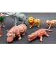 LOTTO ANIMALI - CLASSICO BUSTONE DA EDICOLA ANNI '80 '90 IN PLASTICA COLORATA -