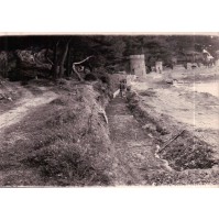 LOTTO DI N° 5 FOTO DI ALASSIO 1974 - LAVORI A PUNTA MURENA -  (C7-119)